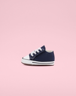 Converse Chuck Taylor All Star Cribster Fiu Közép Felső Sötétkék/Bézs/Fehér | FLQNCDY-HU